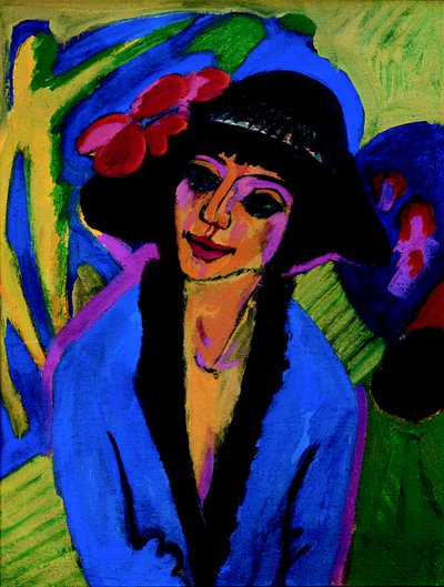 Portrait de Gerda - Ernst Ludwig Kirchner